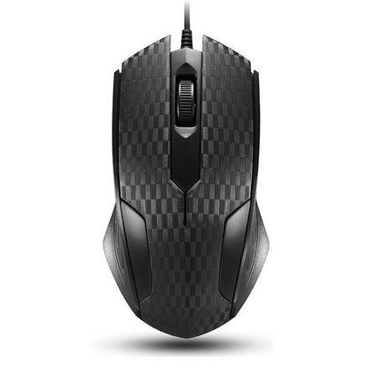 Imicro Mo-159U Wired Usb Optical Mouse (Black)