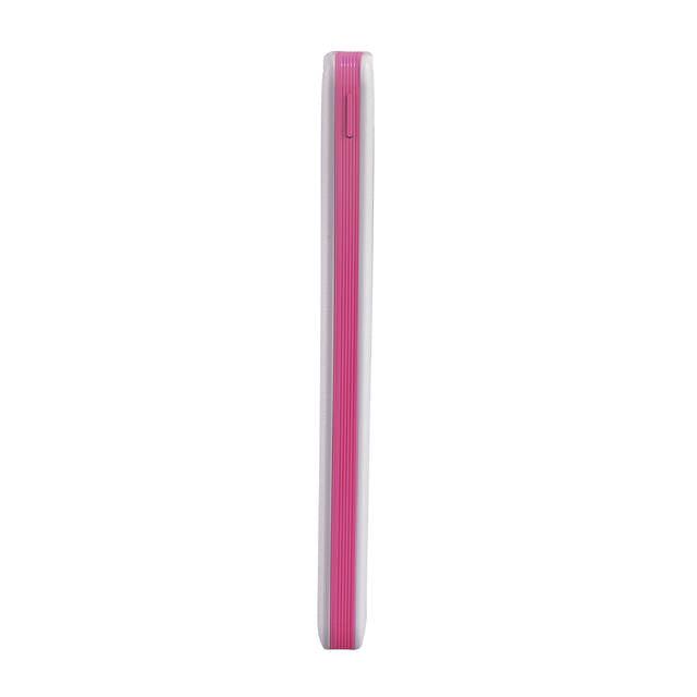 Imicro Pb-Im8000R 8000Mah Lithium Polymer Battery Power Bank W/ Flashlight (Pink)