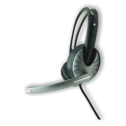 Imicro Sp-Imme282 Wired Usb Headphone W/ Microphone & Volume Control (Black)