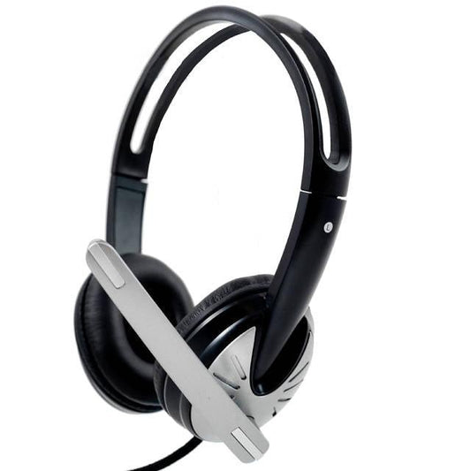 Imicro Sp-Imme282 Wired Usb Headphone W/ Microphone & Volume Control (Black)