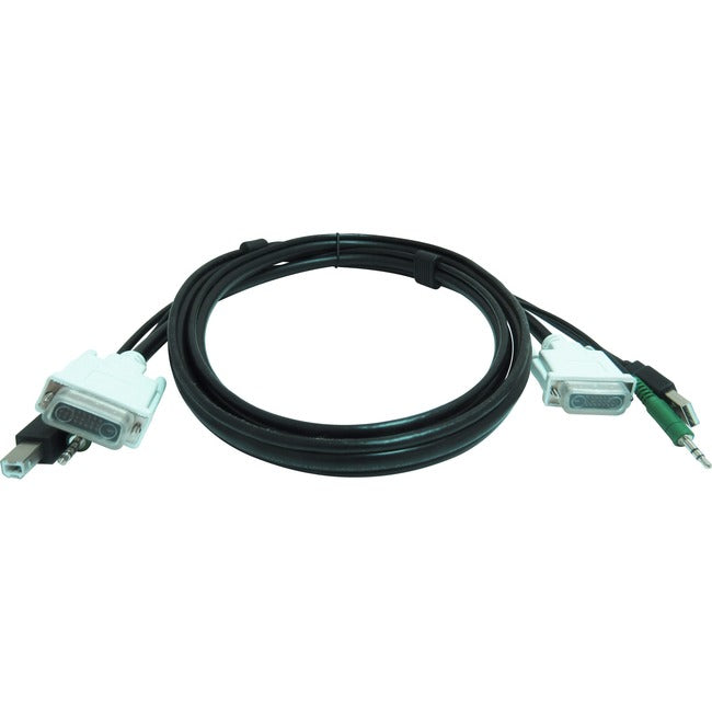 Ipgard 10 Ft Kvm Usb Dual Link Dvi Cable With Audio